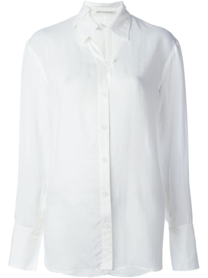 Yohji Yamamoto Cut-out Detail Shirt