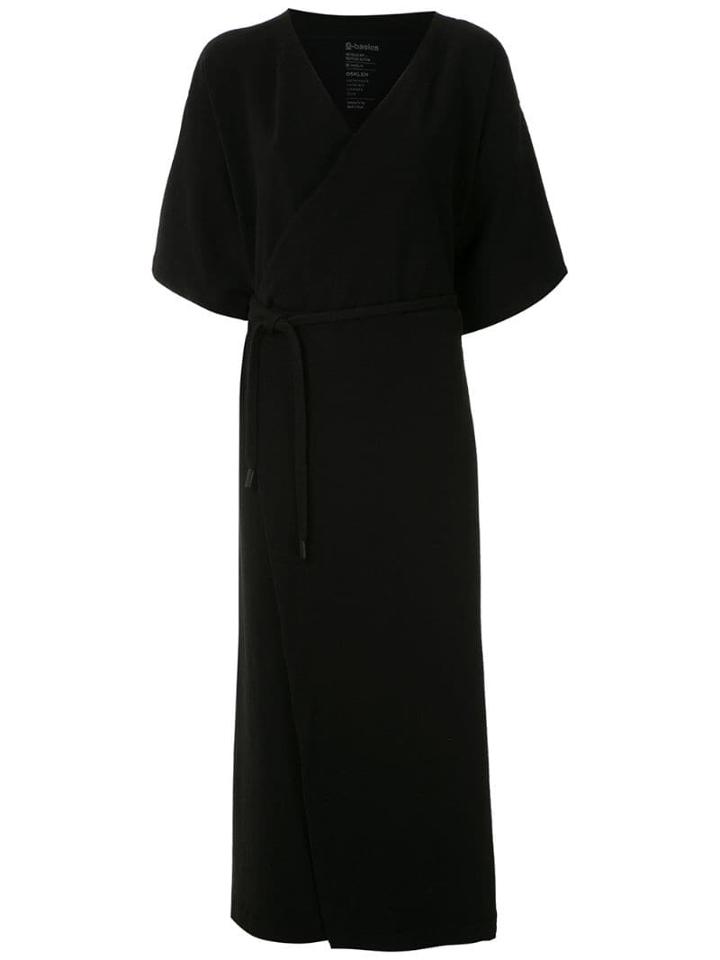 Osklen Vestido Cachecoeur Eco - Black