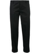 Dsquared2 - Cropped Trousers - Women - Cotton - 42, Black, Cotton