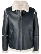 Fila X Schott Nyc Melvin Sherpa Jacket - Blue