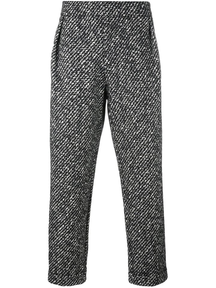 Emporio Armani Textured Trousers