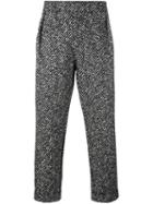 Emporio Armani Textured Trousers
