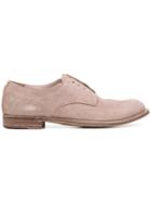 Officine Creative Lexikon Laceless Derby Shoes - Pink & Purple