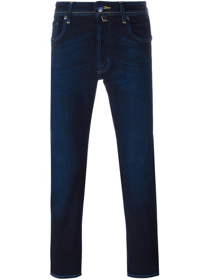 Jacob Cohen - Slim-fit Jeans - Men - Cotton/polyester/spandex/elastane - 38, Blue, Cotton/polyester/spandex/elastane