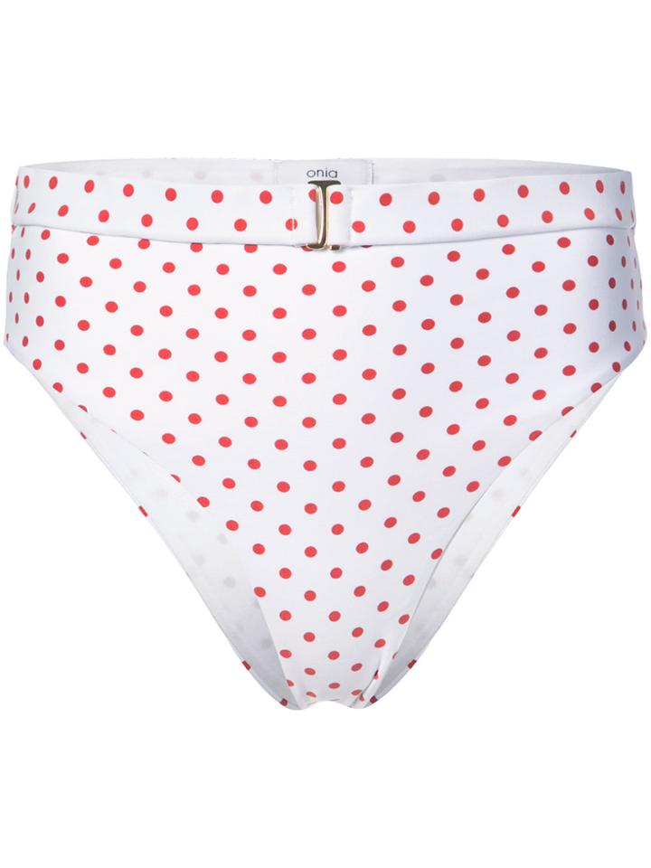 Onia Onia X Weworewhat Emily Bikini Bottom - White