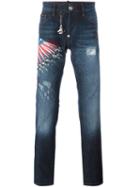 Philipp Plein 'bombs Over It' Jeans, Men's, Size: 30, Blue, Cotton