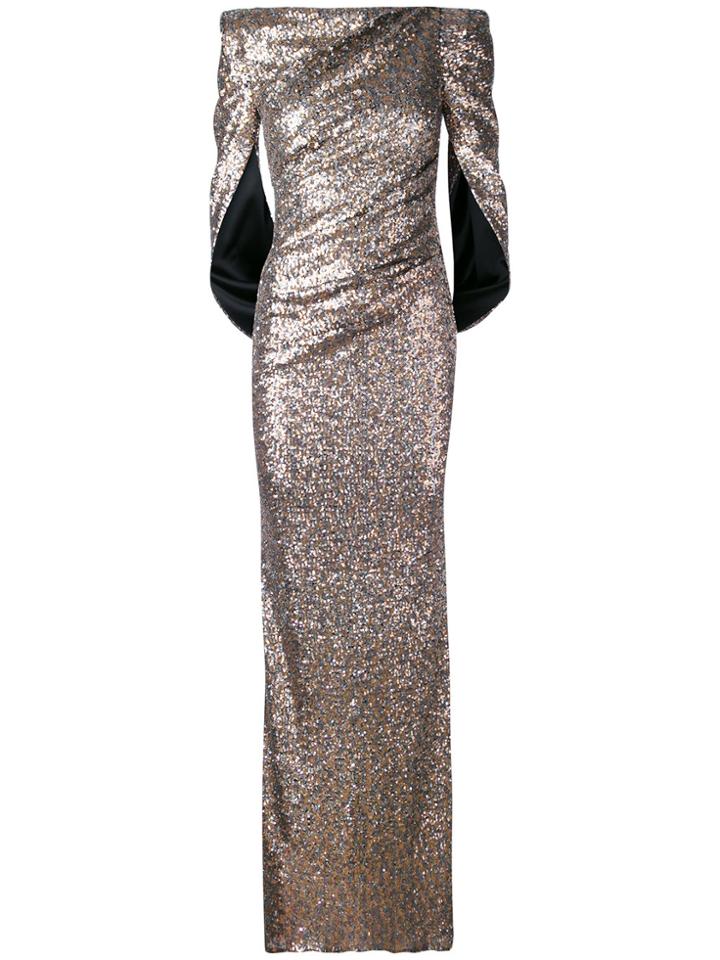 Talbot Runhof Konica Gown - Metallic