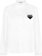 Prada Embellished Shirt - White