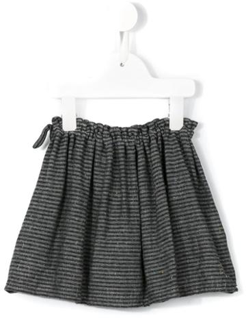 Tree House - 'sori' Striped Skirt - Kids - Silk/polyester/viscose/wool - 24 Mth, Toddler Girl's, Grey