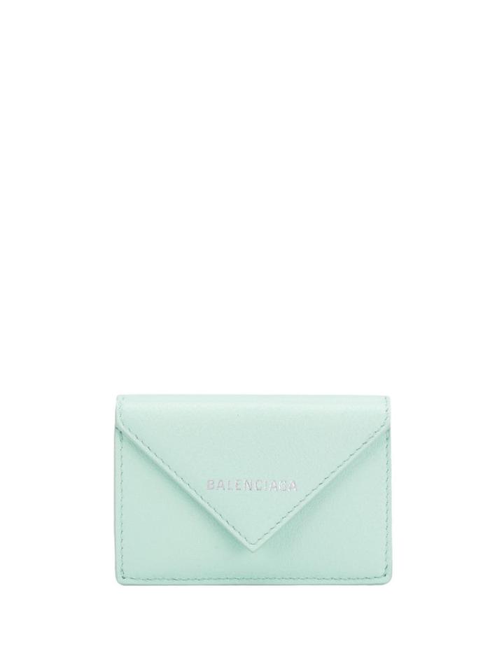Balenciaga Mini Papier Wallet - Green