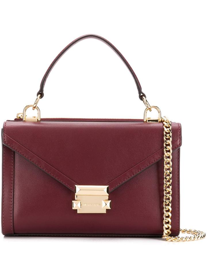 Michael Michael Kors Small Whitney Messenger Bag - Red