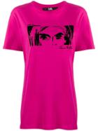 Karl Lagerfeld Karl X Carine T-shirt - Pink
