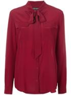 Twin-set Classic Fitted Blouse - Red