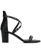 Zadig & Voltaire May Studded Sandals - Black