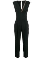 Pinko Embellished Detail Jumpsuit - Black