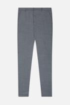 Ami Alexandre Mattiussi Straight Trousers, Men's, Size: 36, Grey, Wool