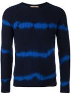 Nuur Tie Dye Striped Jumper