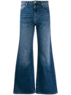 Essentiel Antwerp Thunderbird Mid-rise Wide-leg Jeans - Blue
