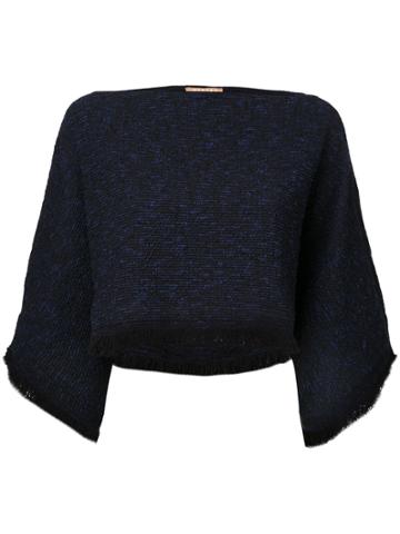 Nehera Jaja Poncho Top - Blue