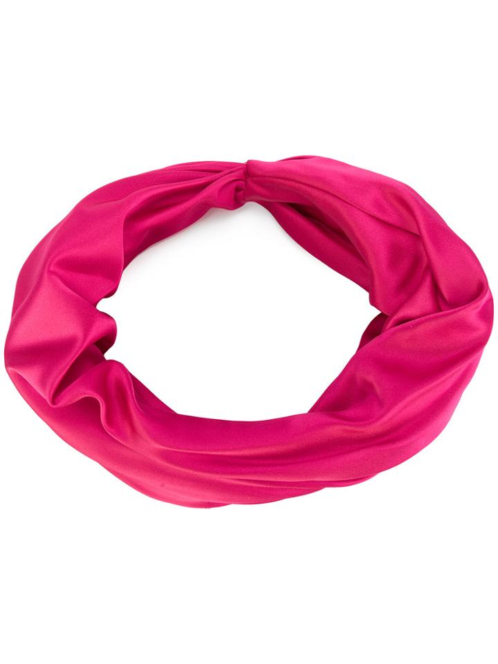 Eugenia Kim Turban Headband - Pink & Purple