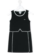 Karl Lagerfeld Kids 'keep Cool' Quilted Shift Dress, Girl's, Size: 8 Yrs, Black