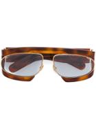 Gucci Eyewear Tortoiseshell-effect Glasses - Brown