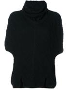 Lost & Found Ria Dunn High Neck Crinkled Top