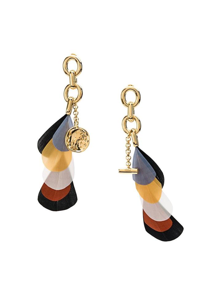 Chloé Vikky Drop Earrings - Gold