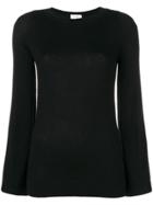 Snobby Sheep Square Neck Sweater - Black