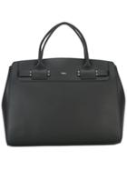 Furla Top Handle Tote Bag, Women's, Black, Leather