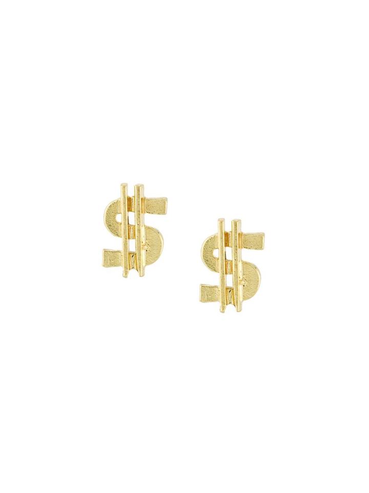 Carolina Bucci 'money Lucky Charm' Earrings, Women's, Metallic