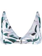 Tory Burch Desert Bloom Bikini Top - White