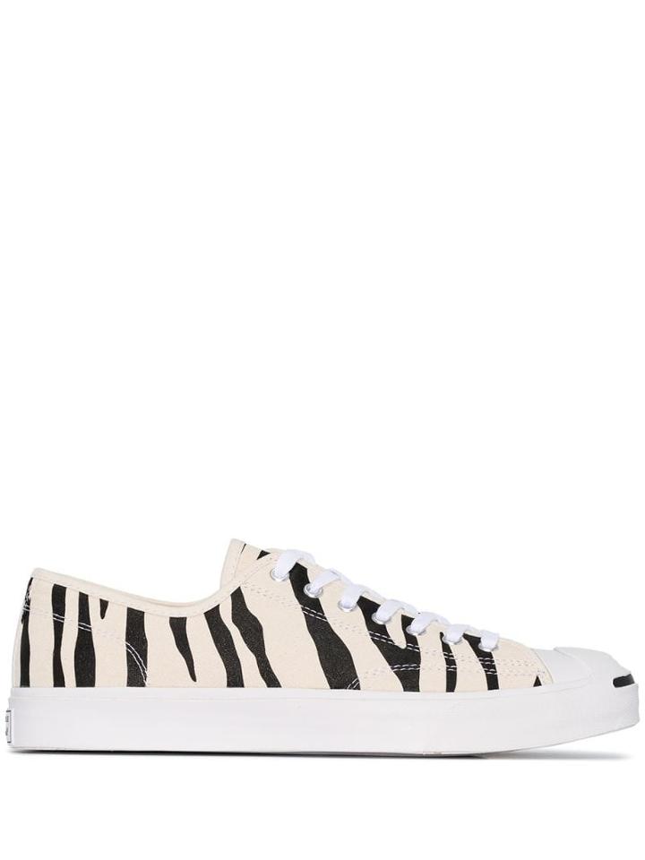 Converse Jack Purcell Archive Print Low-top Sneakers - Black