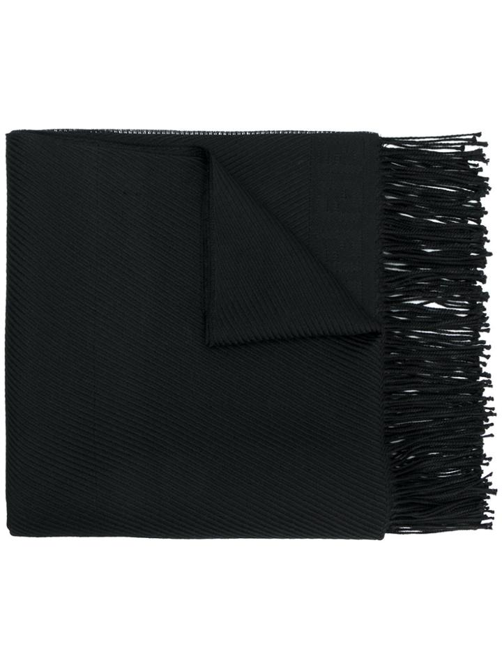 Fendi Classic Scarf - Black