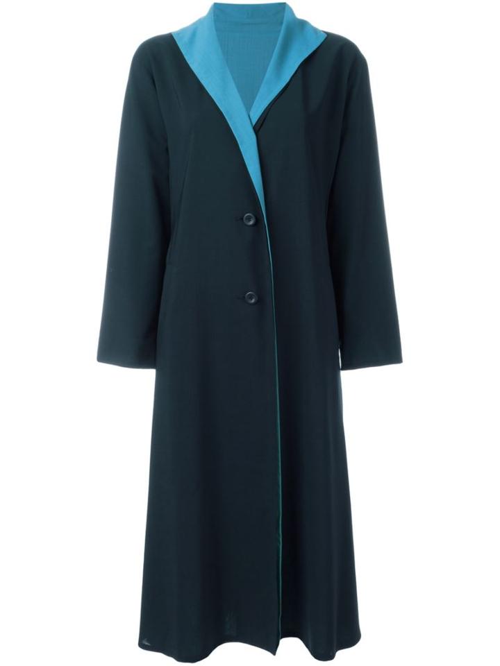 Issey Miyake Vintage Contrast Lapel Coat