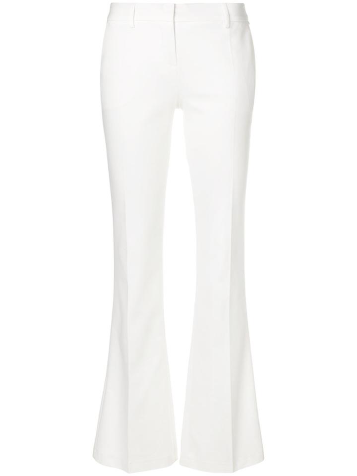 Blanca Lightly Flared Trousers - White