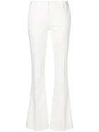 Blanca Lightly Flared Trousers - White
