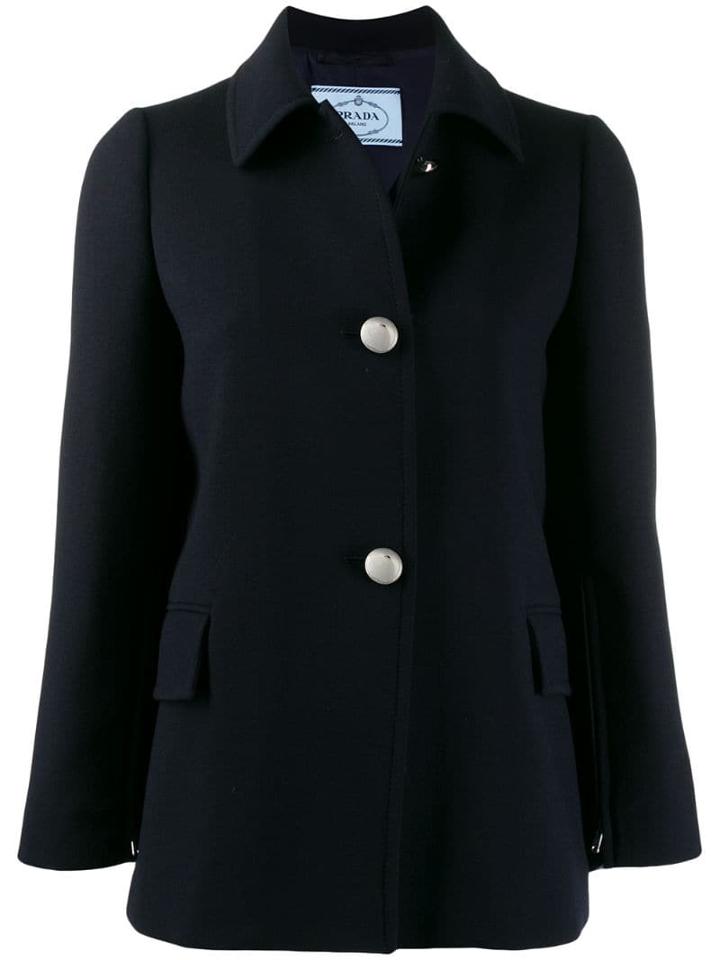 Prada Classic Tailored Jacket - Blue