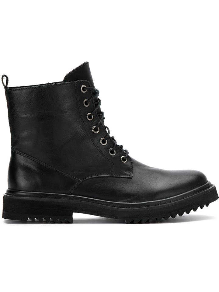 Uma Raquel Davidowicz Oscar Combat Boots - Black