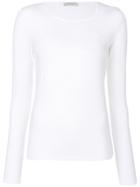 Le Tricot Perugia Longsleeved T-shirt - White