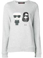 Karl Lagerfeld Karl X Kaia Ikonik Sweatshirt - Grey