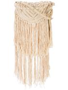 Stella Mccartney Fringed Shoulder Bag - Nude & Neutrals