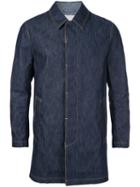 Mackintosh - Classic Coat - Men - Cotton - 36, Blue, Cotton
