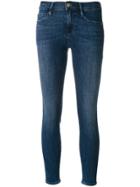 Frame Denim Skinny Cropped Jeans - Blue