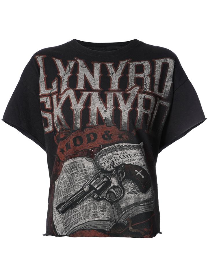 Icons Braided Concert T-shirt - Black
