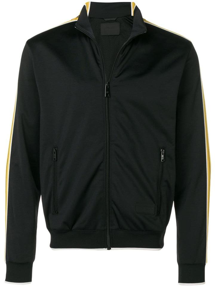 Prada Side Stripe Detail Jacket - Black
