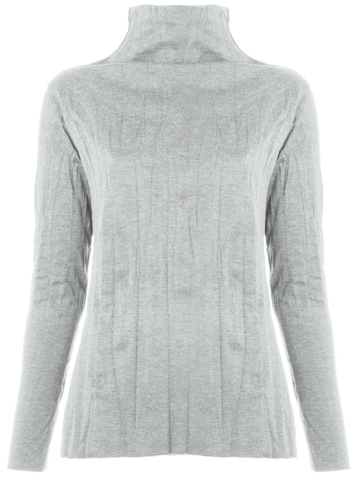 Uma Raquel Davidowicz Funnel Neck Sweater - Grey