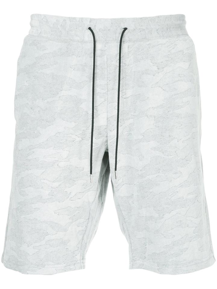 Loveless Marl Track Shorts - Grey