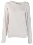 Ps Paul Smith Embroidered Jumper - Neutrals