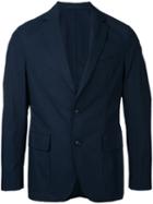 Casely-hayford - Two Button Blazer - Men - Cotton/spandex/elastane - 38, Blue, Cotton/spandex/elastane